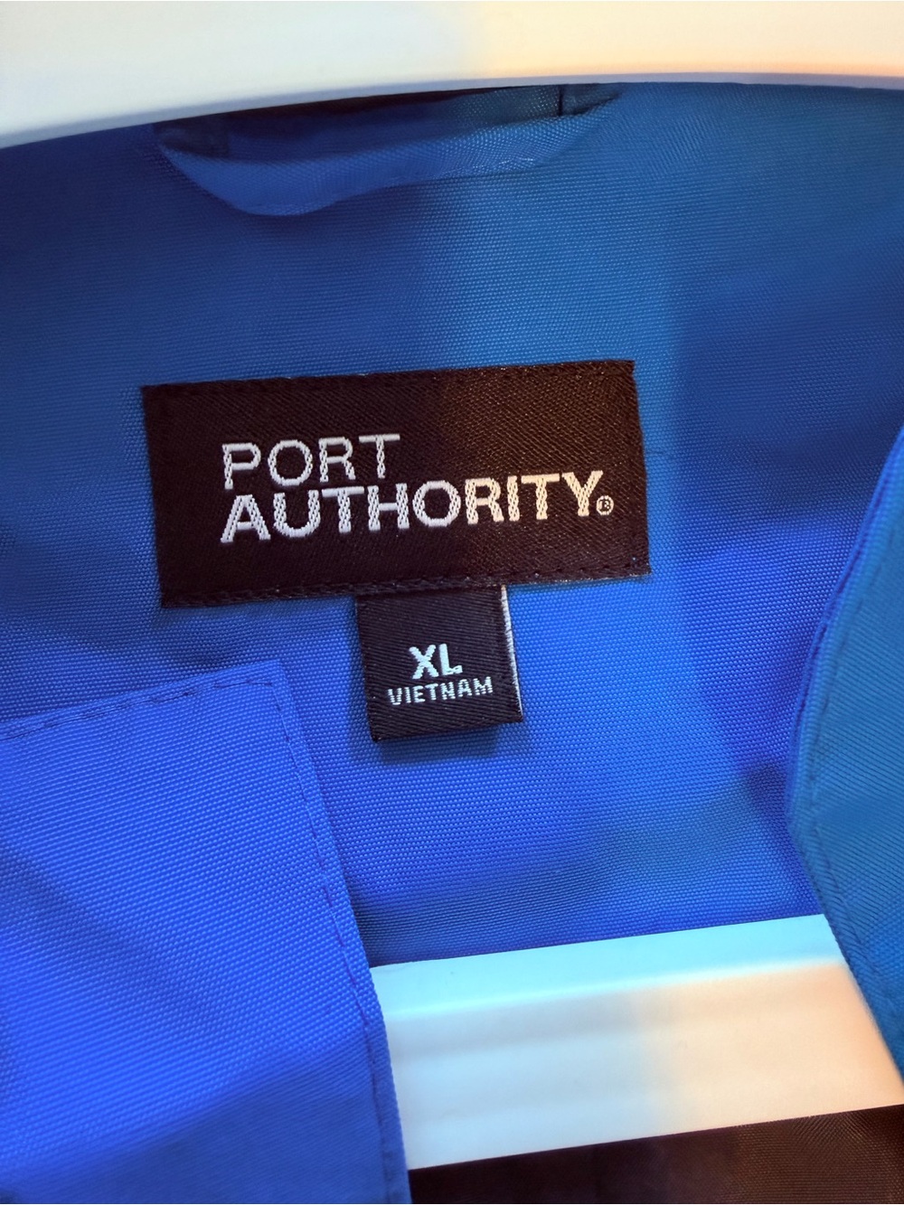 Port Authority Blue Men's Jacket- heavy WaterProof - Brand New